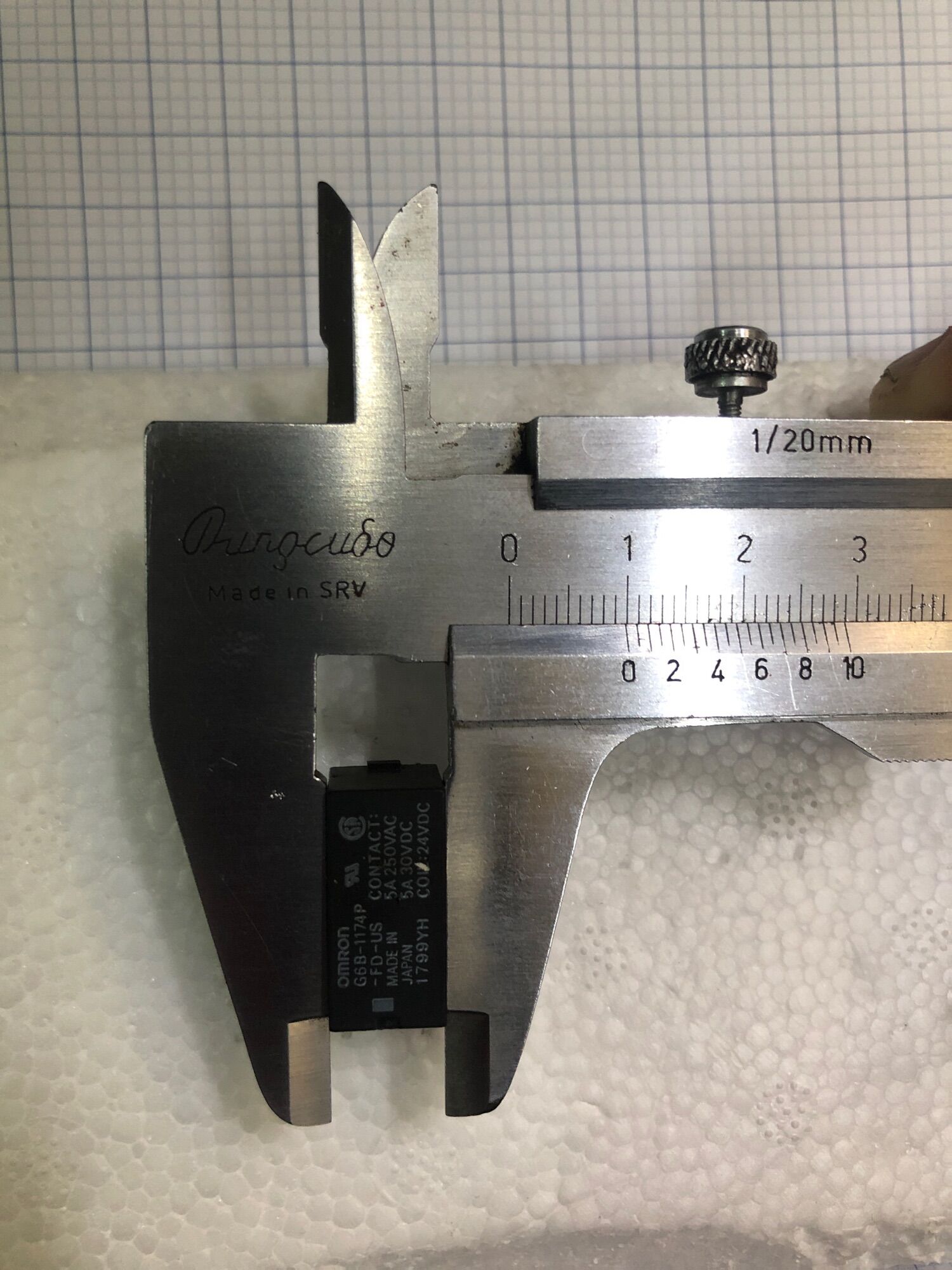 Relay / Rơ le / G6B-1174P / 24VDC / 5A / 4 Chân