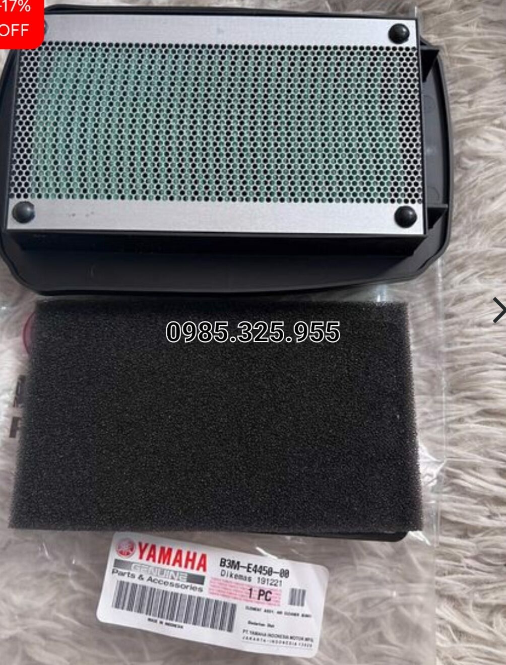 Lọc gió WR155 chính hãng Yamaha