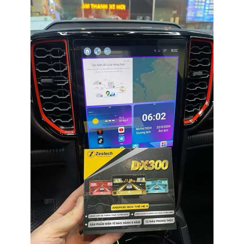 Android box Zestech DX300 PLUS model 2024, android 13, chip sm6225
