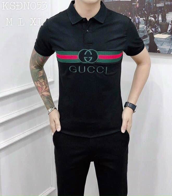 Áo Nam Cổ Trụ GUCCI