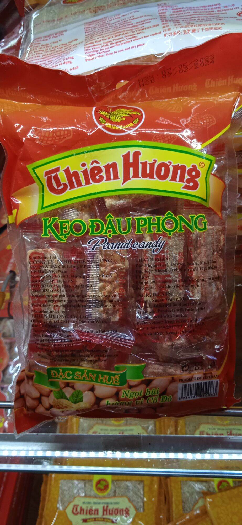 Kẹo đậu phộng túi 250g