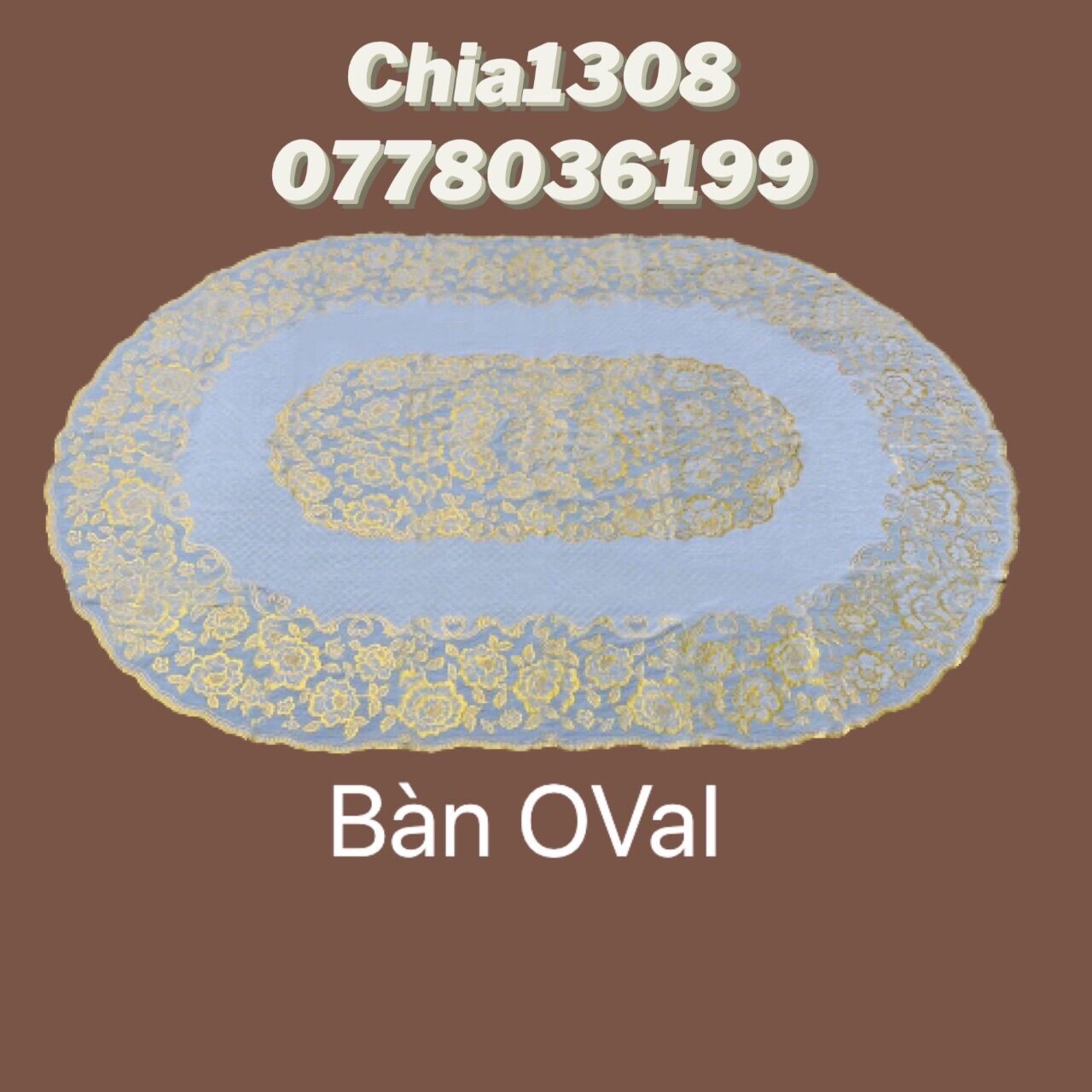 KHĂN TRẢI BÀN DÀI CAO CẤP KHÔNG THẤM NƯỚC ĐỦ SIZE( sỉ ib)