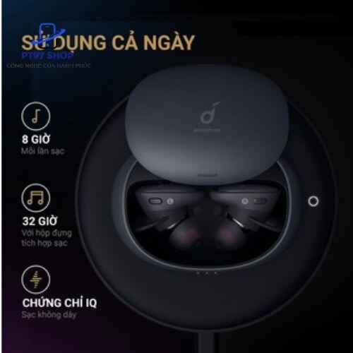 Tai nghe bluetooth SOUNDCORE Liberty 2 Pro (by Anker)- A3909 - Tai Nghe AirPod Pro Không Dây, Chống Ồn, Bảo Hành 1 Đổi 1 PT97 SHOP