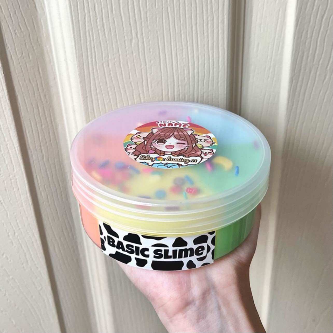 Basic Slime Rainbowl Màu Cầu Vồng