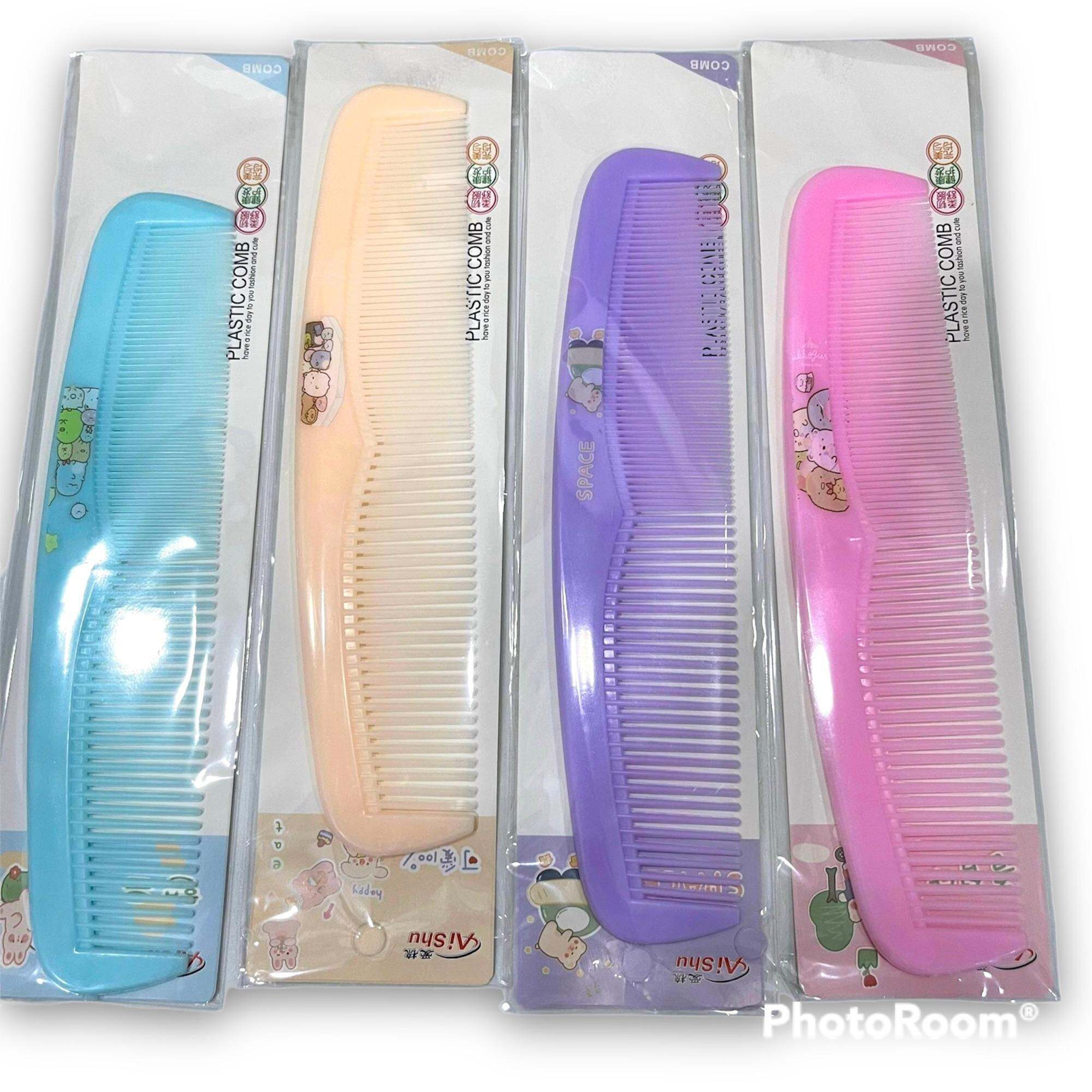 Combo 4 lược chảy tóc 2 mặt hiệu Aishu