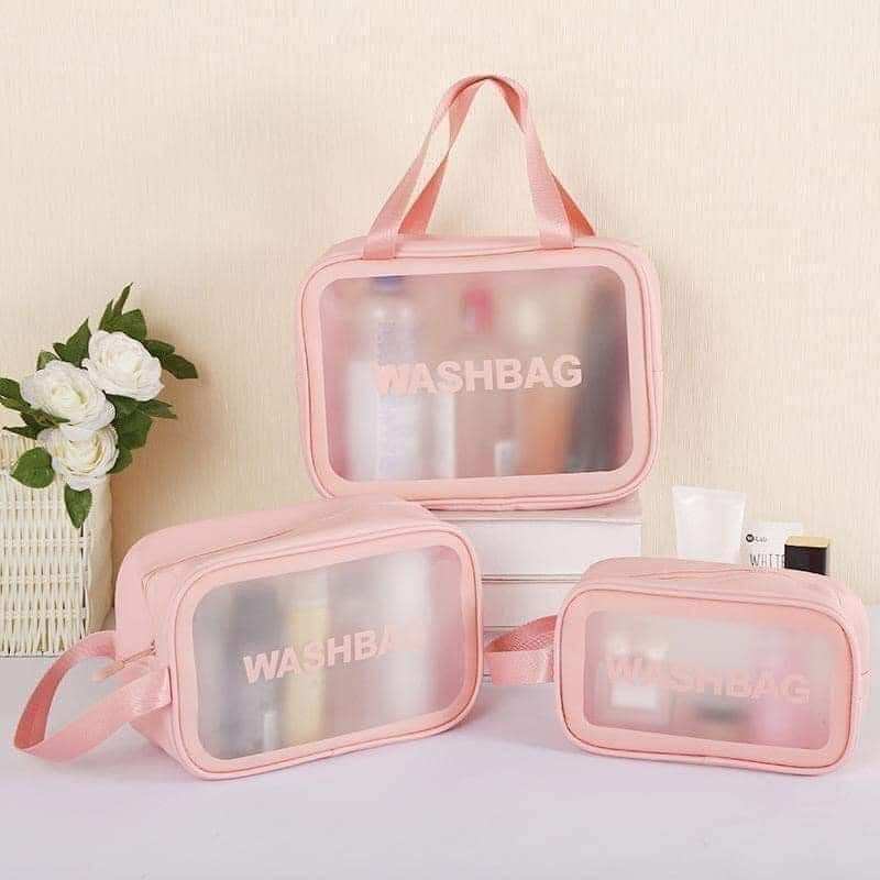 Set 3 túi đựng mỹ phẩm washbag cao cấp