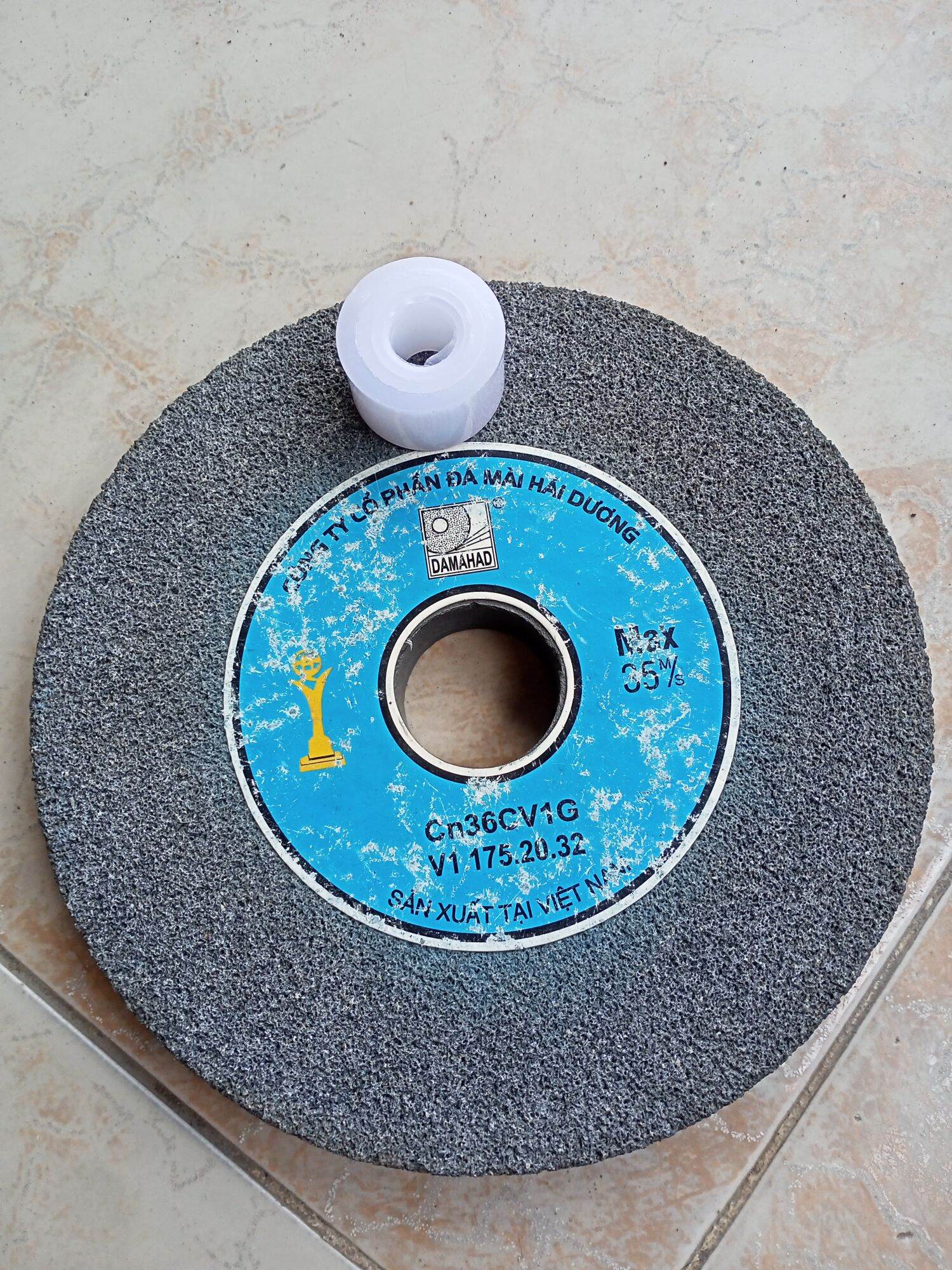 Đá mài lửa hải dương 18cm