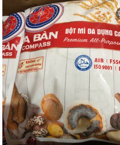 Combo 2 kg bột mì cao cấp la bàn.55.000đ