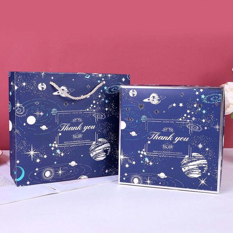 Combo túi đựng quà và hộp đựng quà cỡ lớn