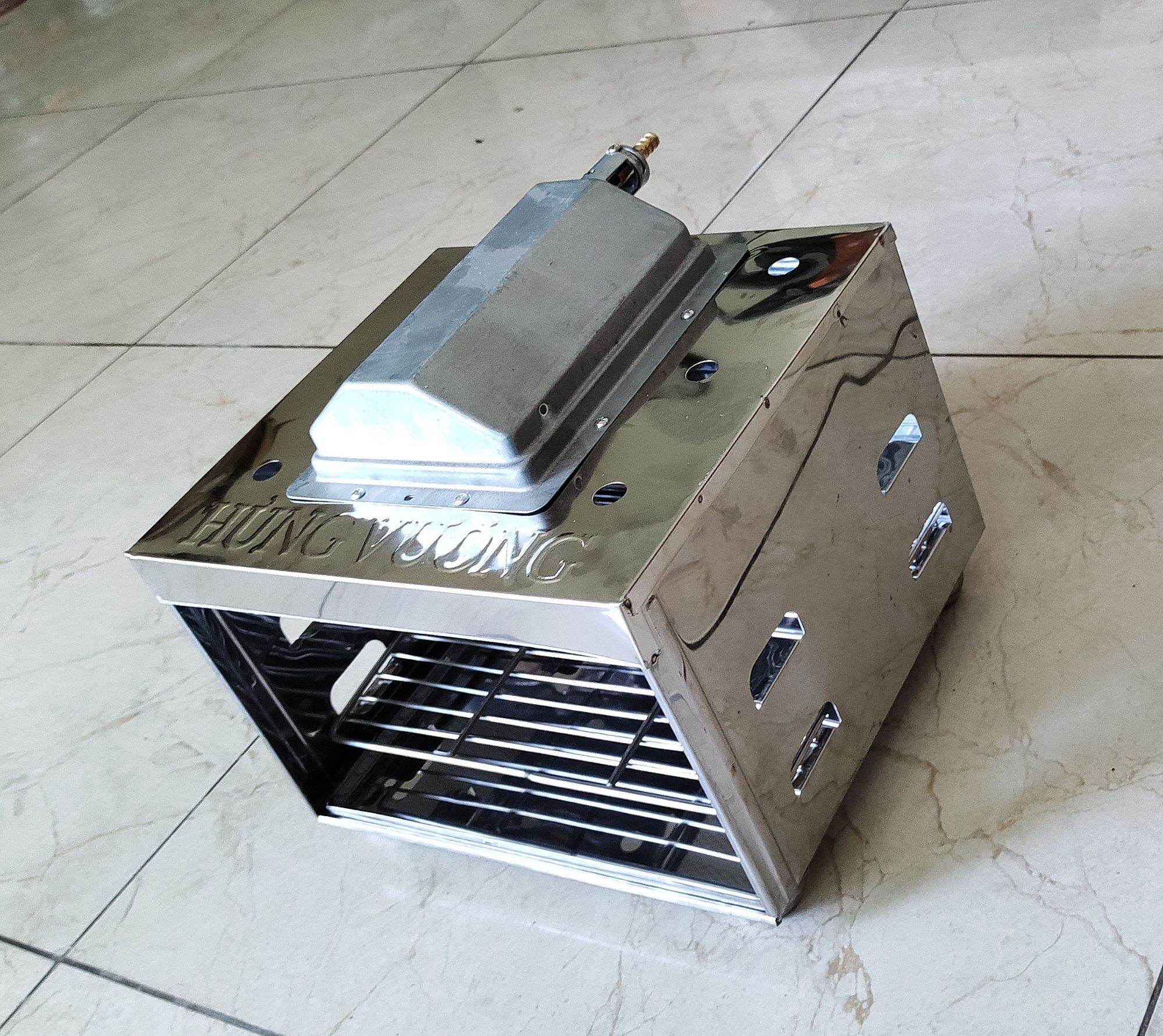 Lò nướng gas TÁCH MỠ Hùng Vương