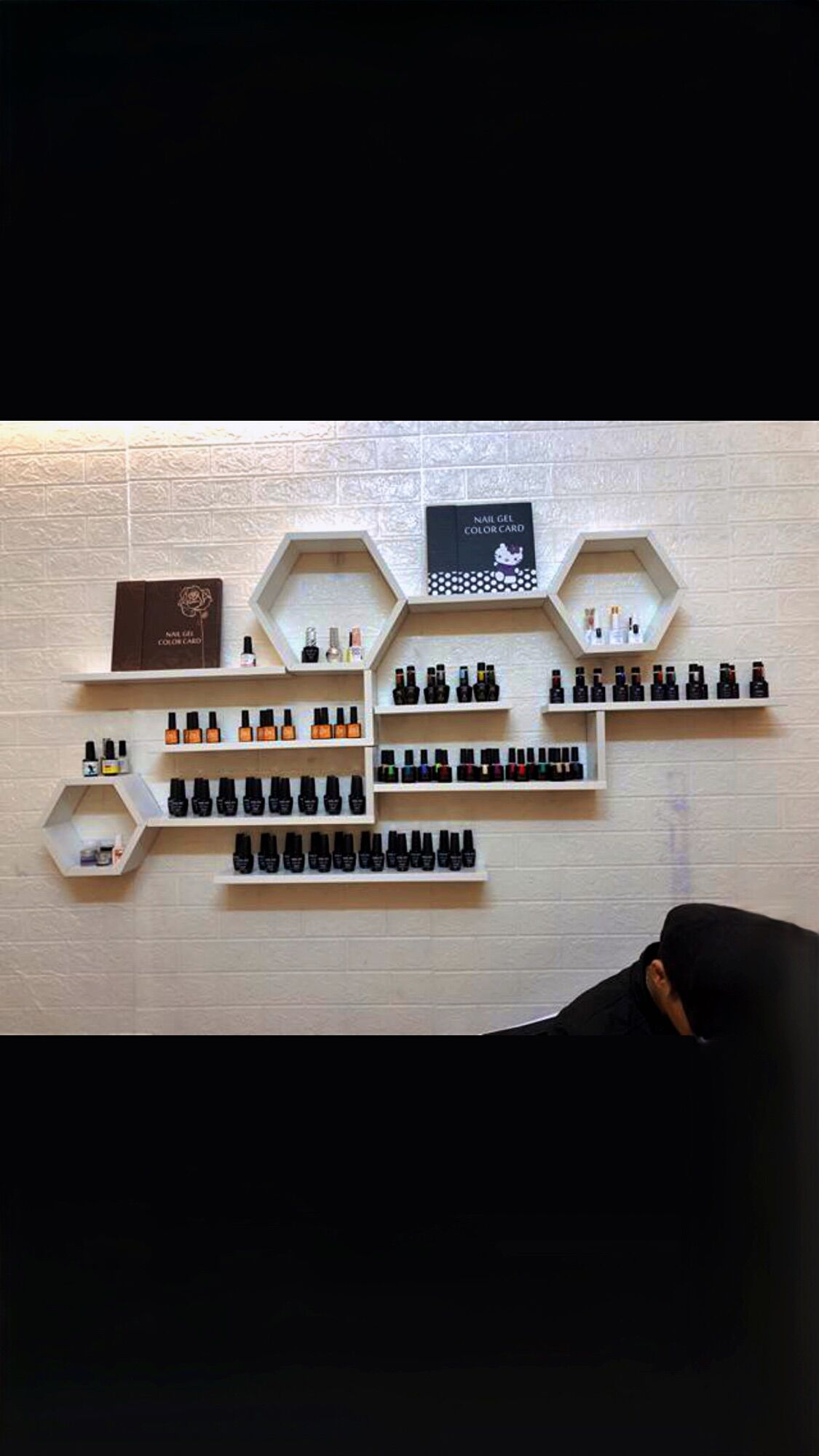 Combo bộ kệ để sơn nail như hình