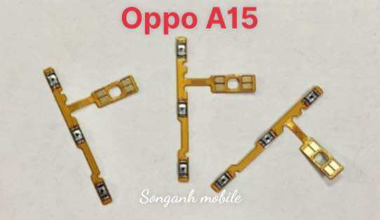 Cáp nguồn kèm volume oppo a15 / a15s / a16k