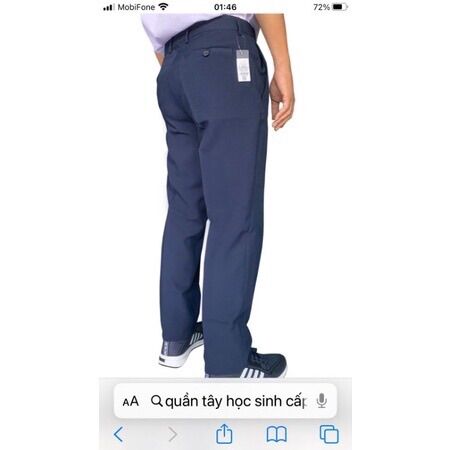 Quần Tây học sinh cấp 2