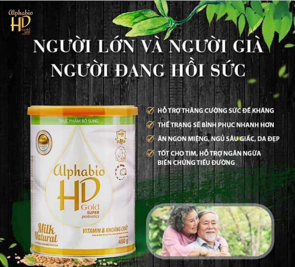 Sữa non alphabio HD gold