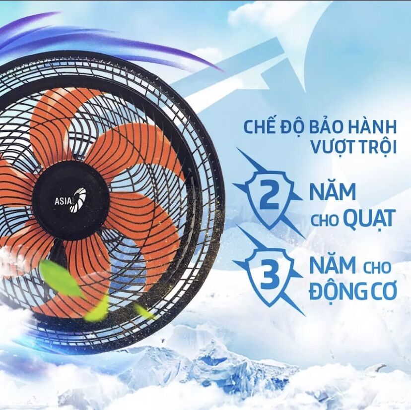 Quạt Treo Turbo ASIA LTB1601 [NEW 2021] (Giao nhanh 2-3h Nowship / Grabship)