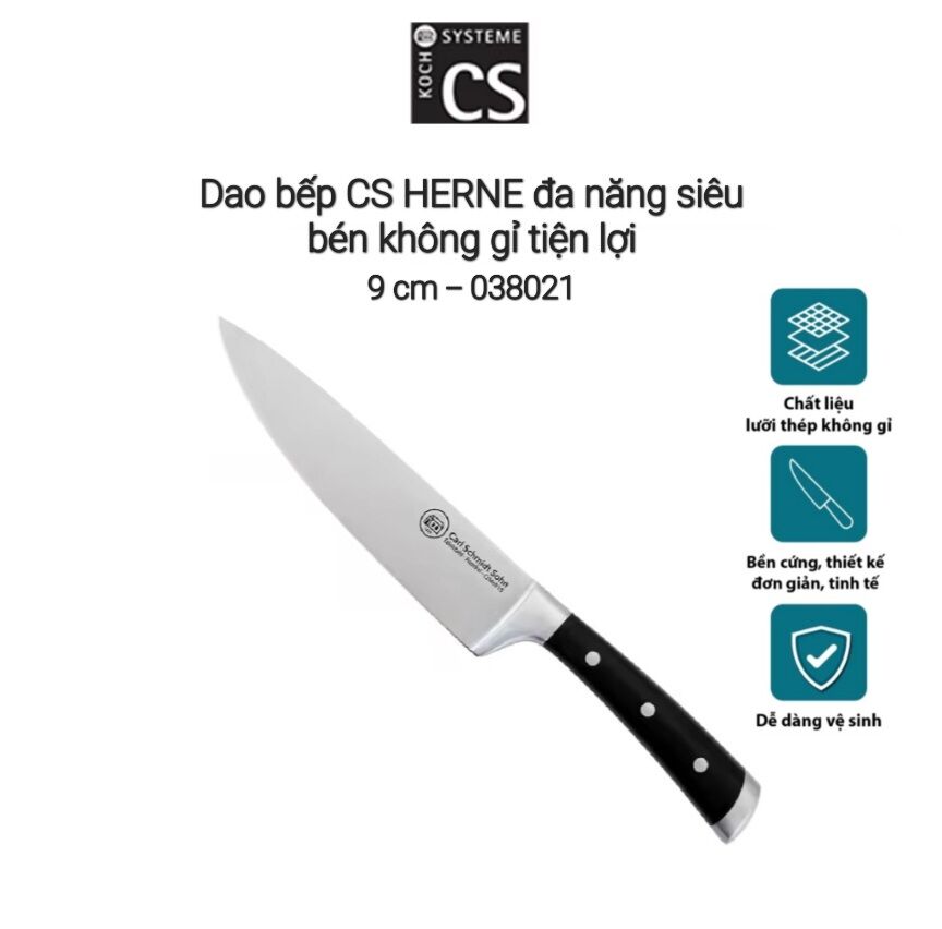 Dao bếp Herne 9 cm siêu bén - 038021