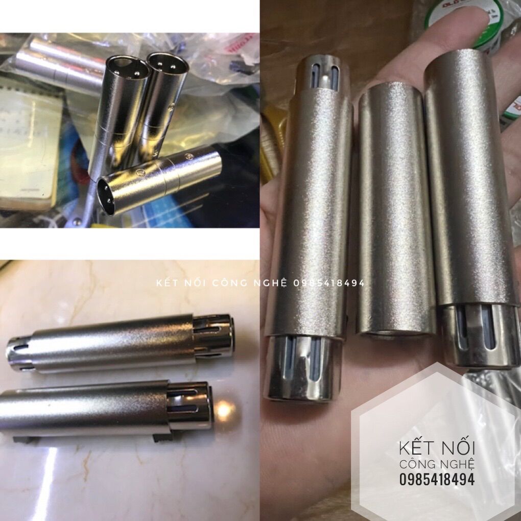 Jack nối 2 đầu canon cái- cái/ đực- đực/ đực - cái