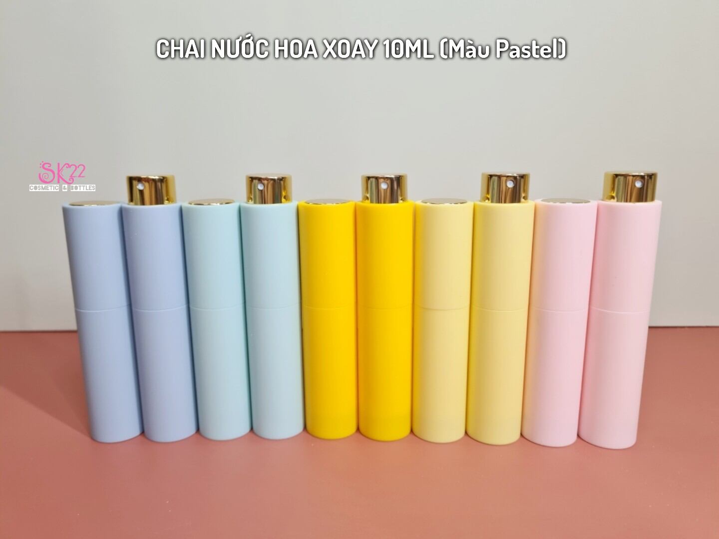 Chai chiết nước hoa vuông 10ml/20ml