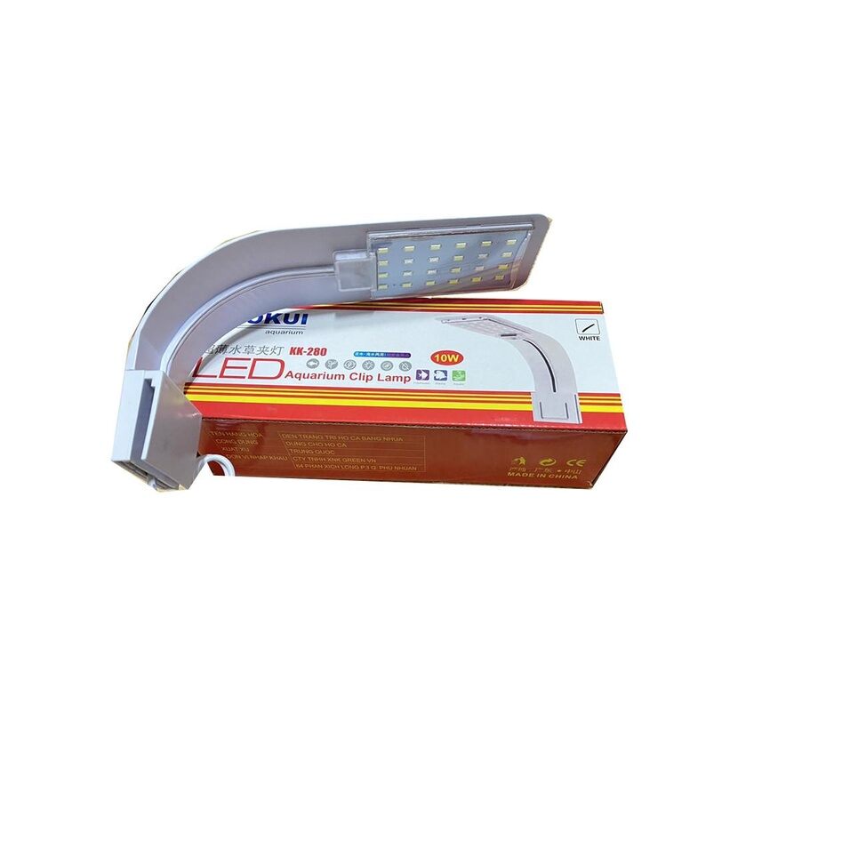 ĐÈN LED THỦY SINH ĐỔI MÀU (10W) , ĐÈN LED KẸP HỒ CÁ , ĐÈN KẸP HỒ CÁ