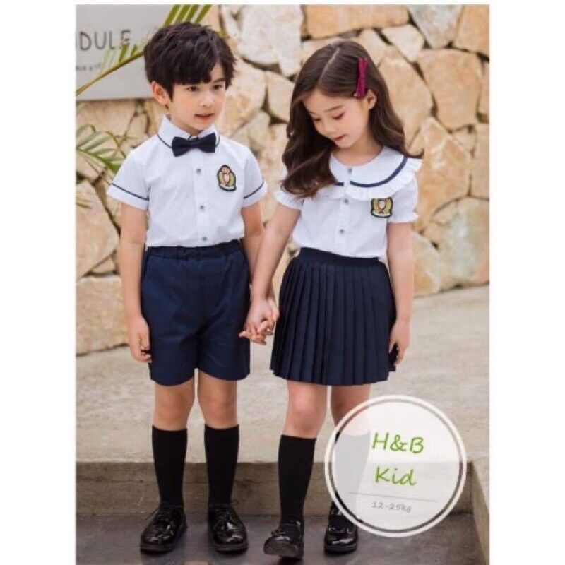 Váy xếp ly học sinh