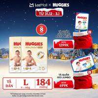 Combo 2 Tã quần Huggies Skin Perfect L size Mega Jumbo 88+4 miếng - Nhiều Phiên bản