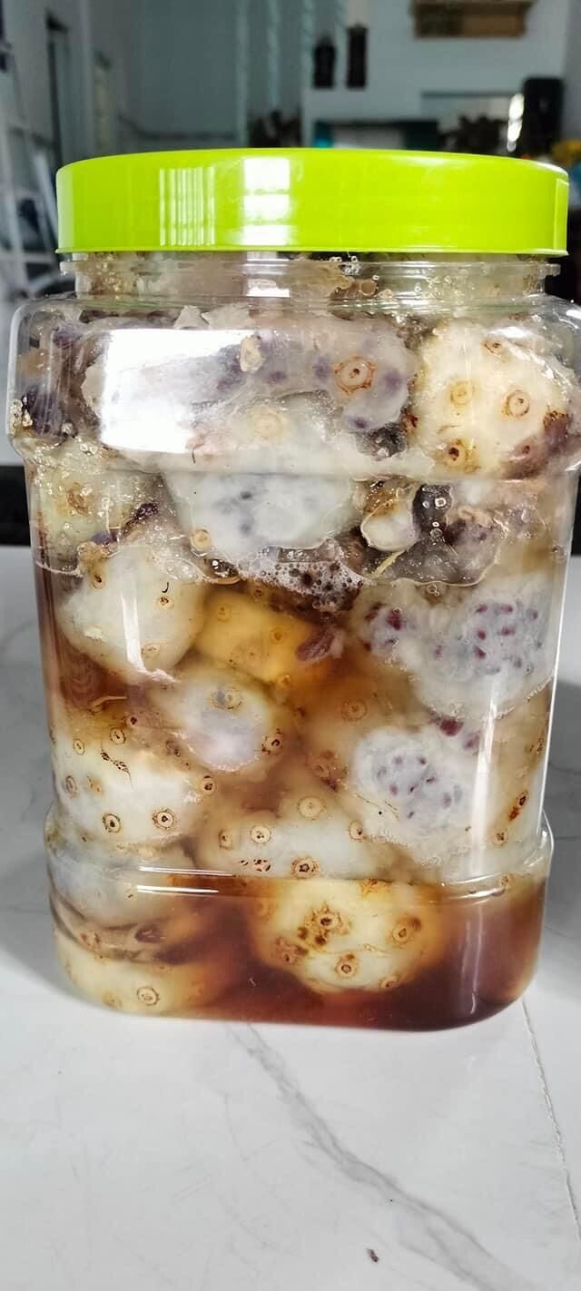 Nhàu tươi ngâm đường bình 1kg