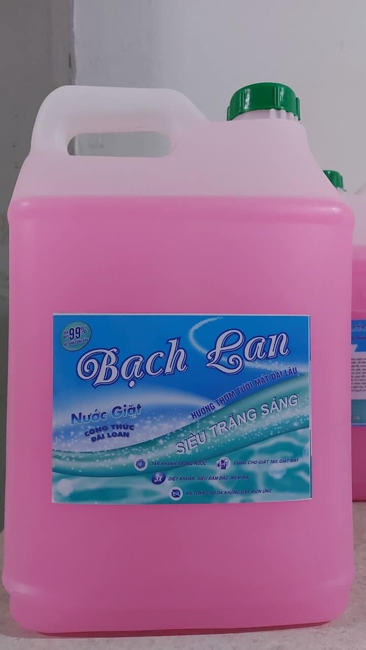 Nước giặt BẠCH LAN bình lớn 10Kg