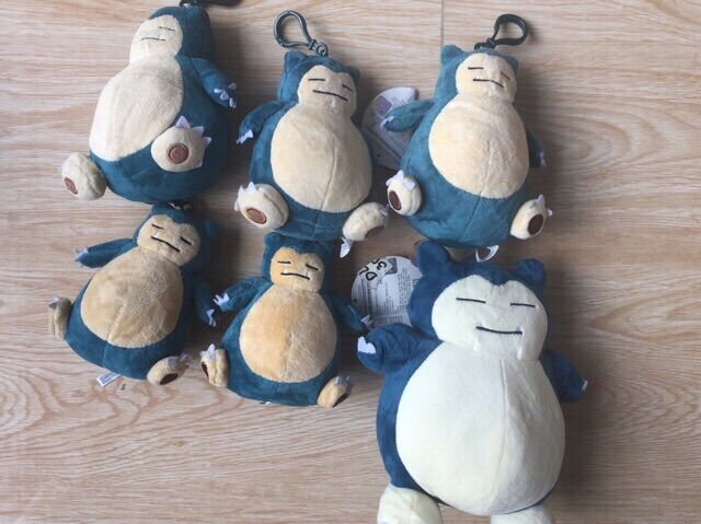 [HCM]Móc khoá gấu bông Pokemon gấu snorl