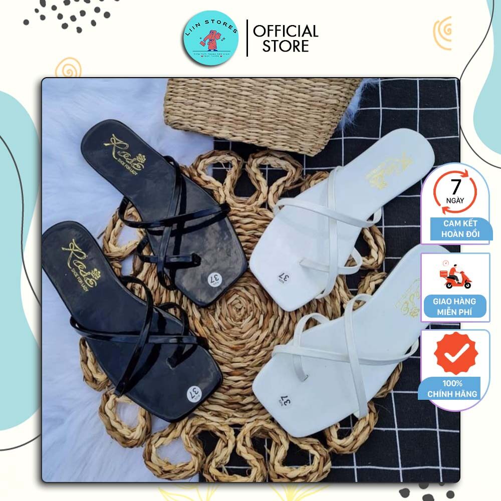 dép kiểu quai dây chéo xỏ ngón xinh xỉu 😘, from lên ôm chân, kiểu trẻ trung, năng động ❤