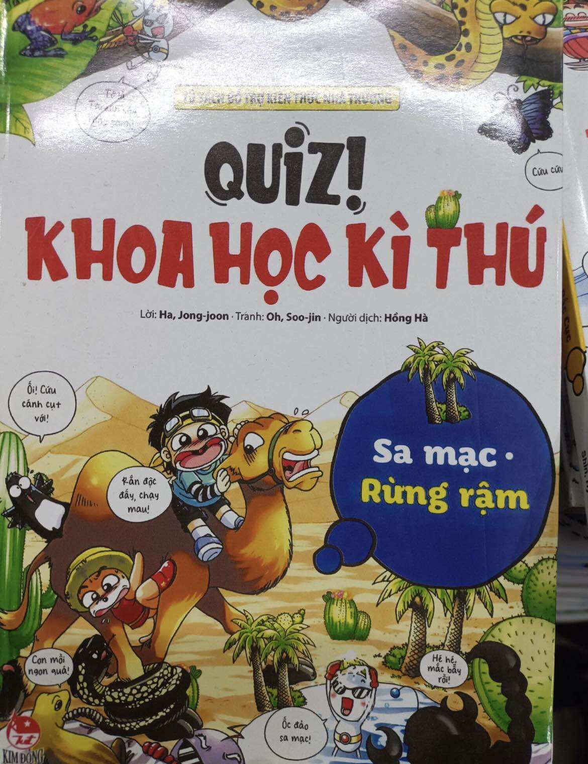 Cambo 6 cuốn Quiz! khoa học kì thú