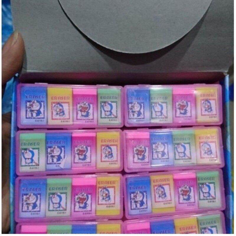 Set 10 hộp tẩy, gôm 4 viên