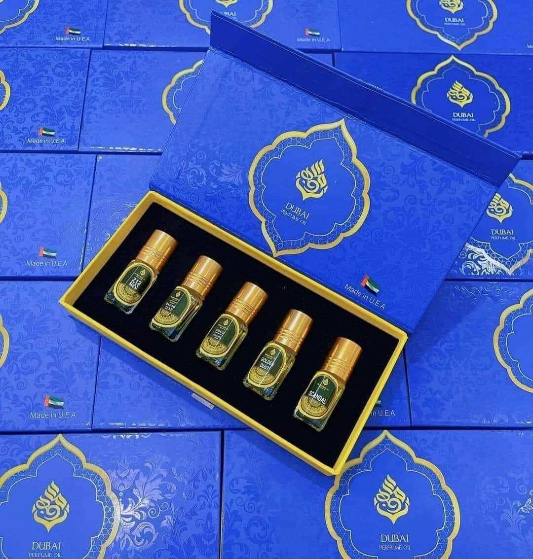 Sét Nước hoa Dubai 5 chai Siêu Thơm
