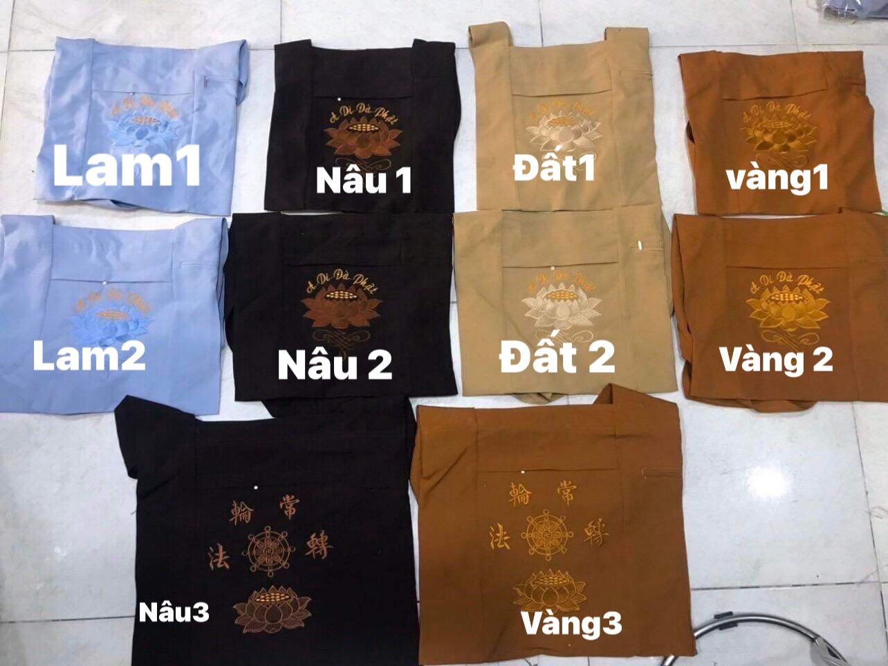 Túi vãi 2 quai đi chùa _ Loại lớn ạ