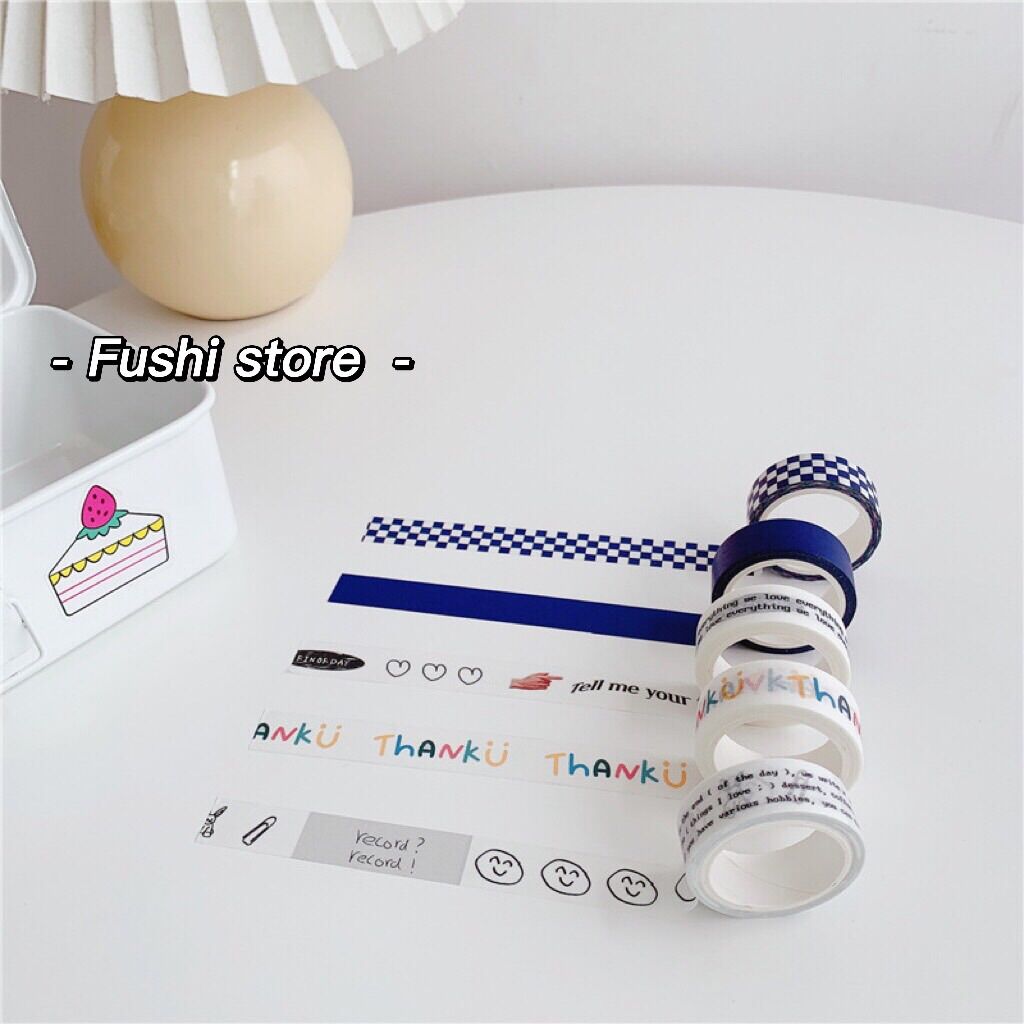 Băng keo dán trang trí sổ tay DIY dành cho học sinh .