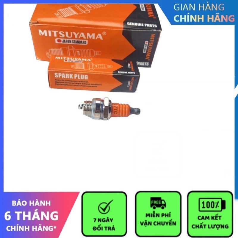 Bugi Máy Cắt Cỏ 2 Thì - 4 Thì Hàng MITSUYAMA Nhật Bản [ Hàng Chính Hãng ]
