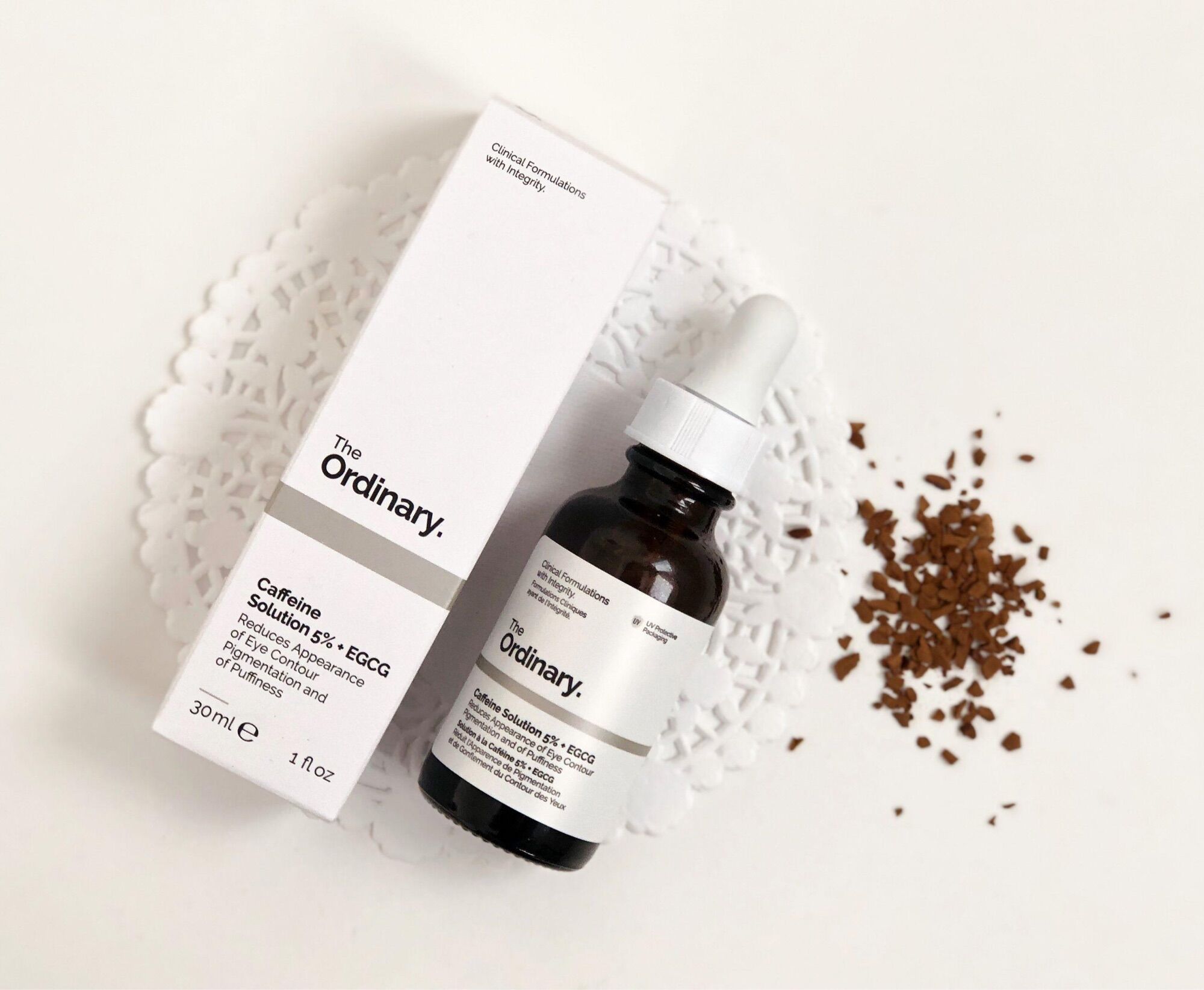 [HCM]Tinh Chất Dưỡng Da Vùng Mắt The Ordinary Caffeine Solution 5% + EGCG