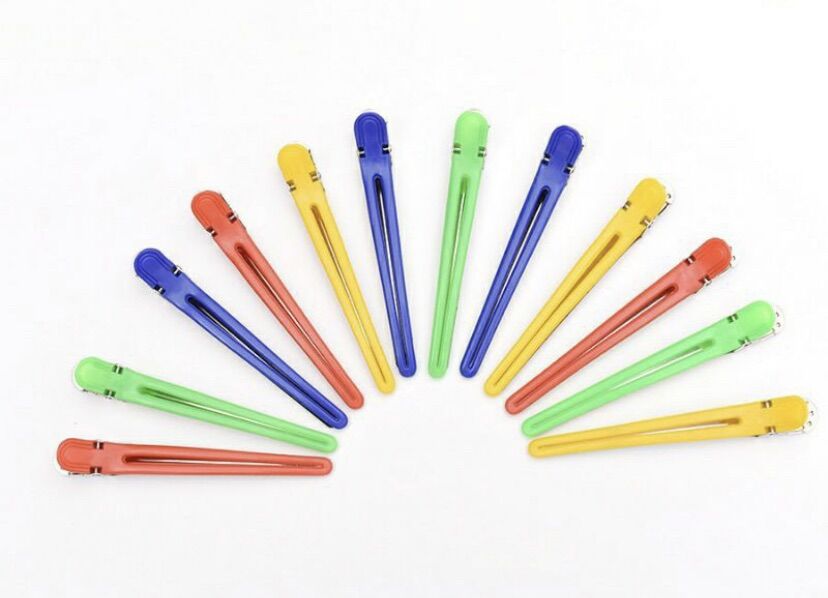🐥🐥Set 12 Cái Kẹp Tóc Mỏ Vịt Lớn (dài 10cm)