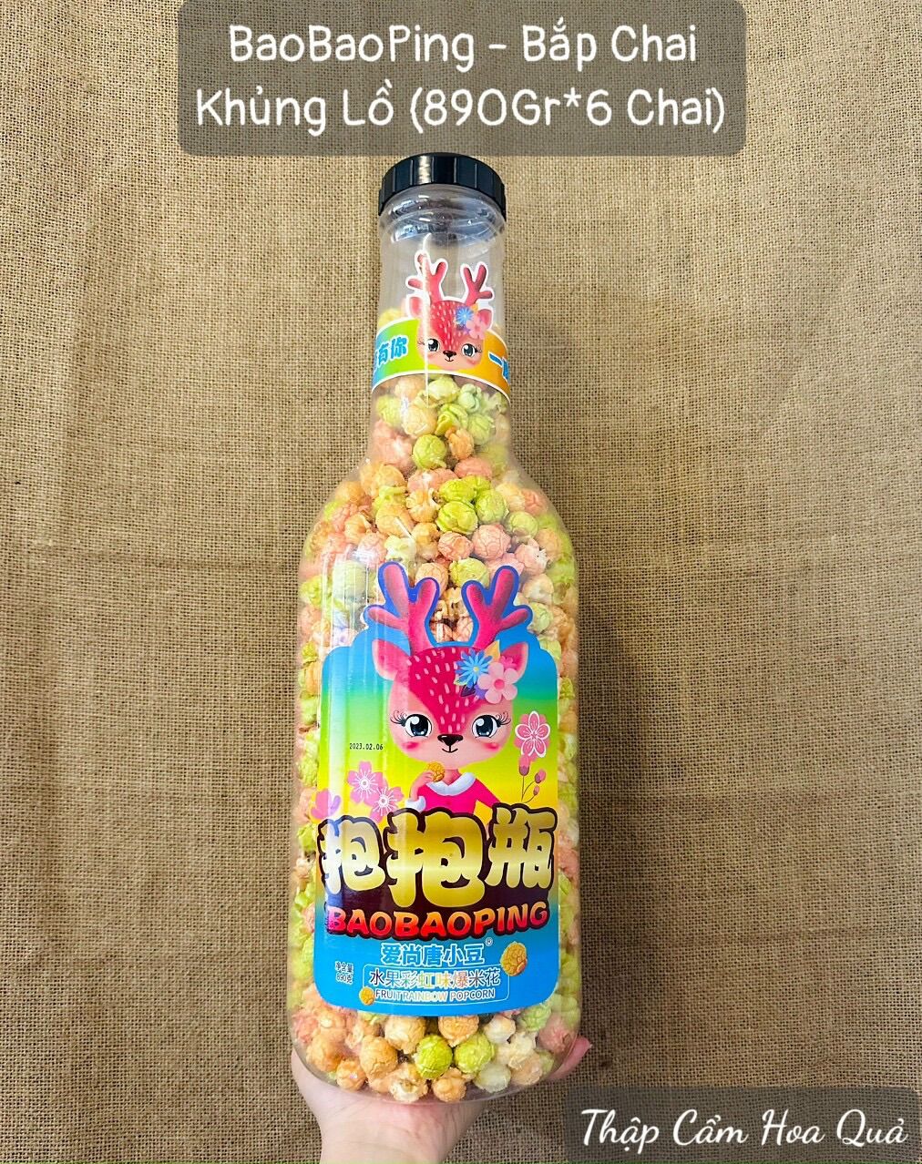 Bắp Rang Bơ indi Caramel Hàn Quốc