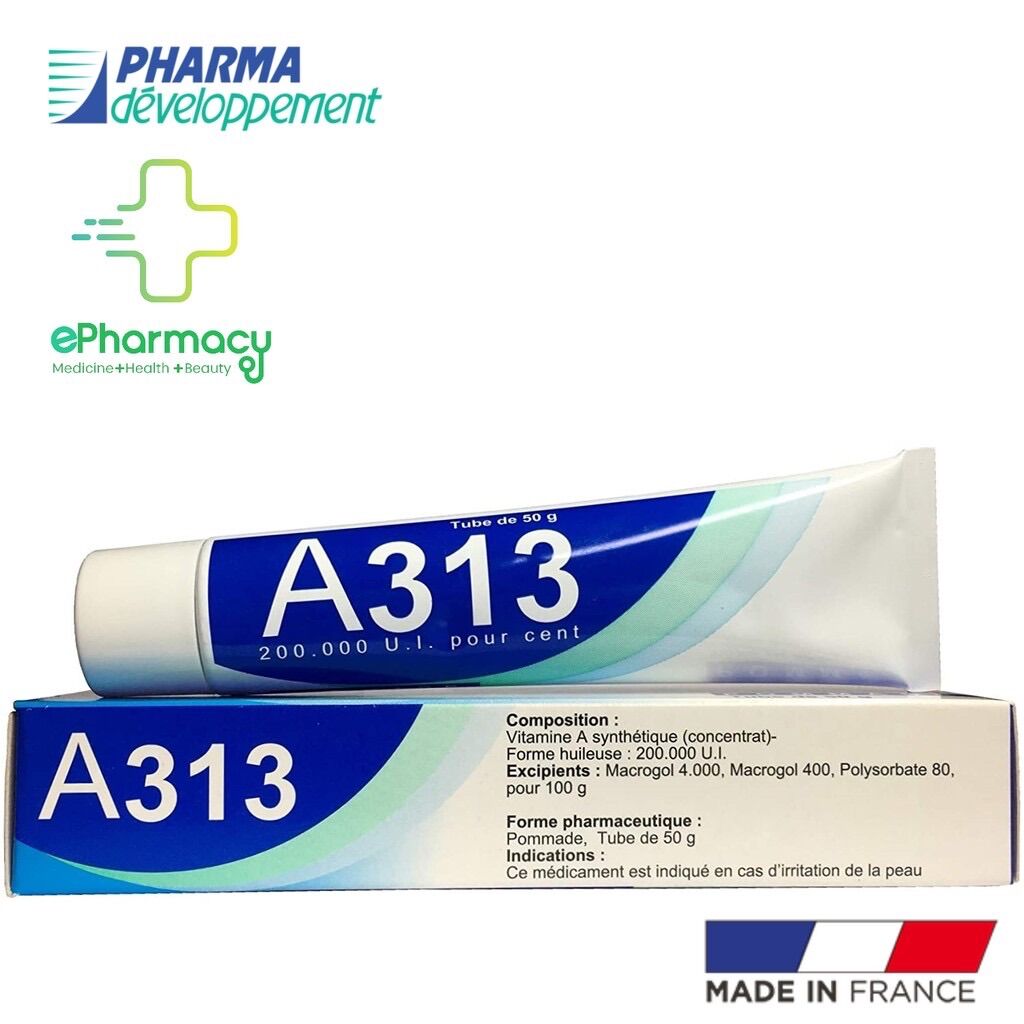 ✪ xuất xứ: made in france ✪ dung tích fullsize 50g - epharmacy chỉ đang phân phối bản nội địa 𝐀𝟑𝟏𝟑 𝐏𝐨𝐦𝐦𝐚𝐝𝐞 𝐑𝐞𝐭𝐢𝐧𝐨𝐥 𝐂𝐫𝐞𝐚𝐦 - "trùm cuối" giảm mụn, xóa mờ thâm, chống lão hóa, giảm nếp nhăn mọi cô gái nên thử