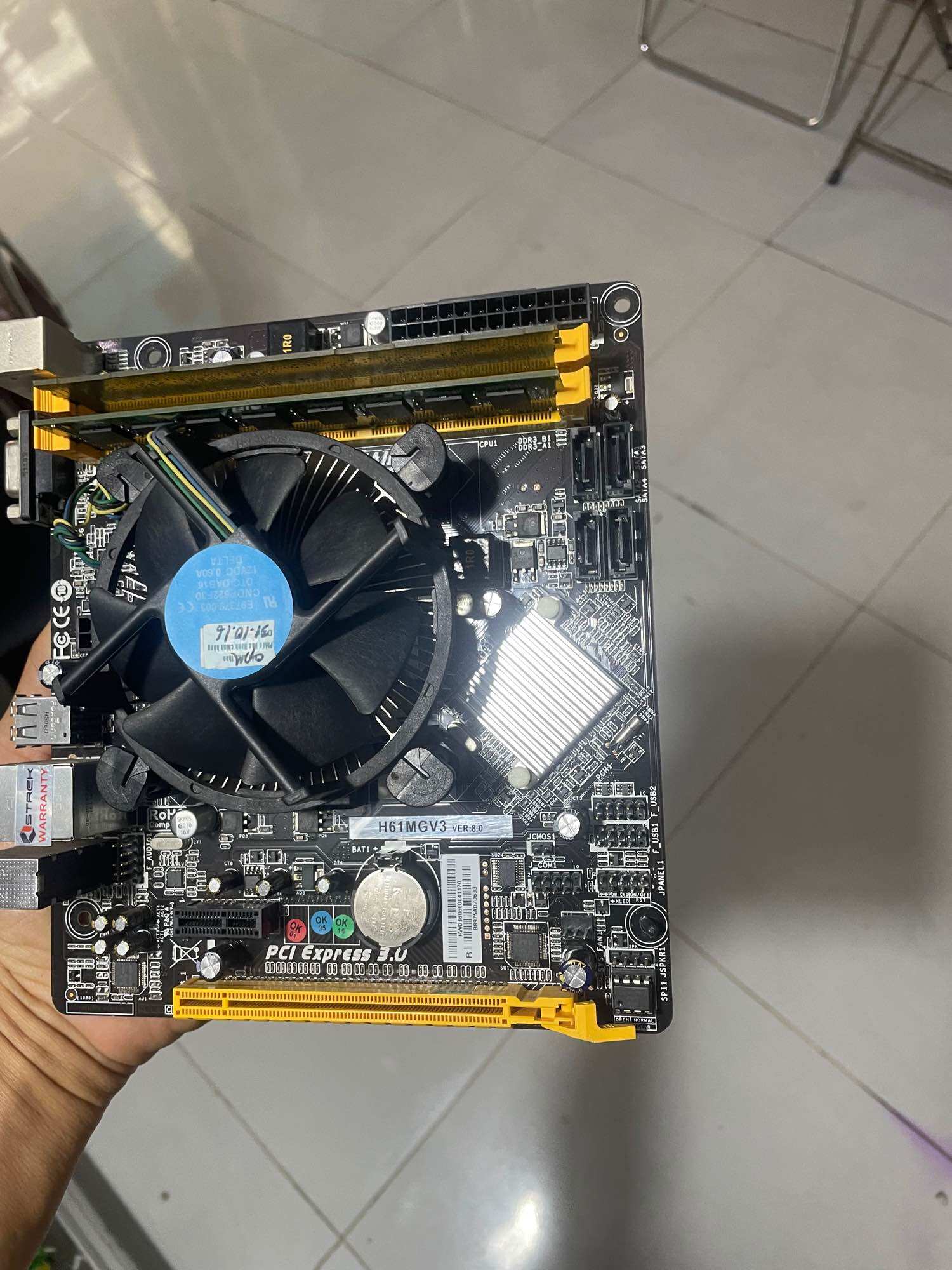 compo may vi tính văn phòng học tập main chipset 1155 cpu i3 2100 ram 4g gia chi 320k bảo hành chu đáo 1thang tại shop