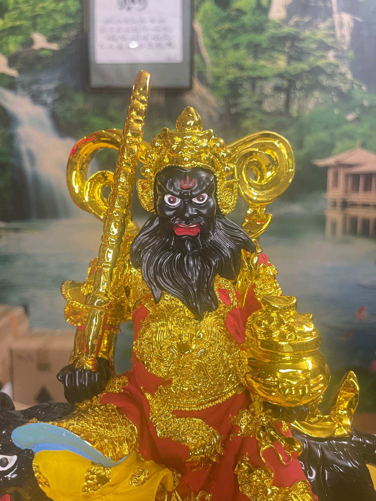 Tượng Thần Tài Triệu Công Minh