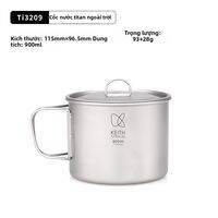 keith | Cốc Dã Ngoại Tiện Lợi Titanium