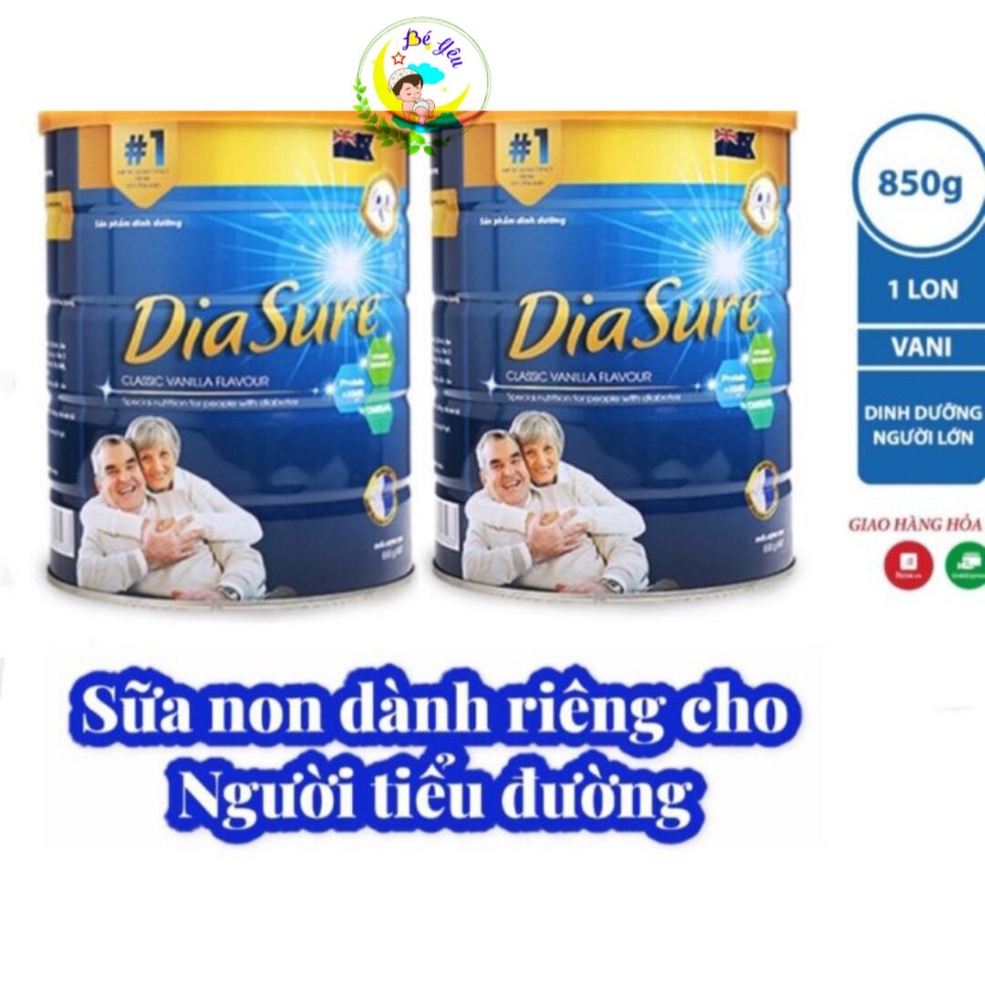 Sữa diasure combo 2 lon 850gr sữa non diasure