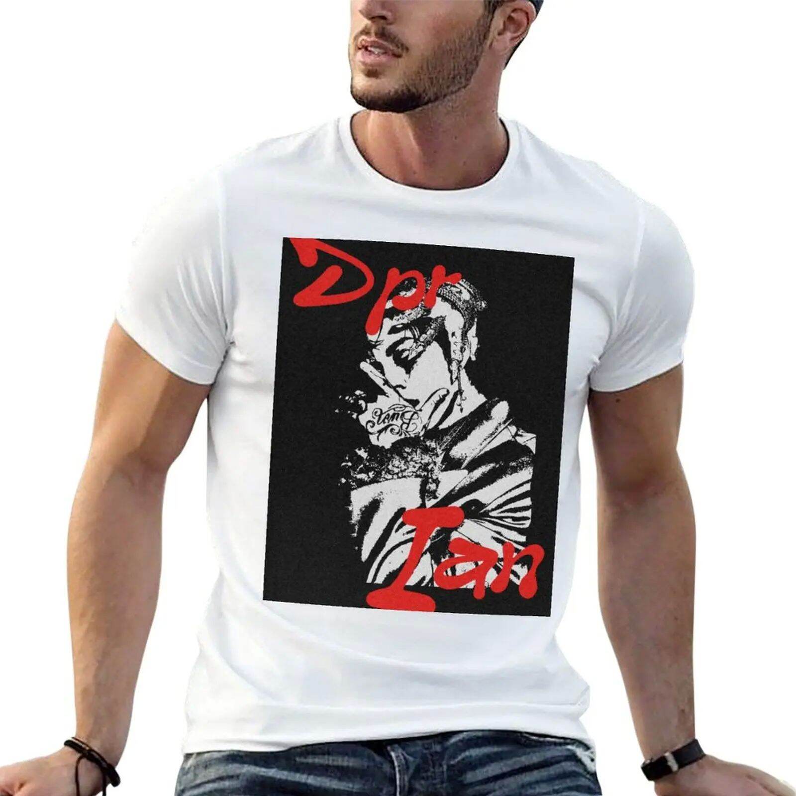 Áo Thun in Hình Christian Yu Dpr Ian Stencil T-Shirt Áo Thun Nữ Chất Liệu Khác 100% Thời Trang Thườn