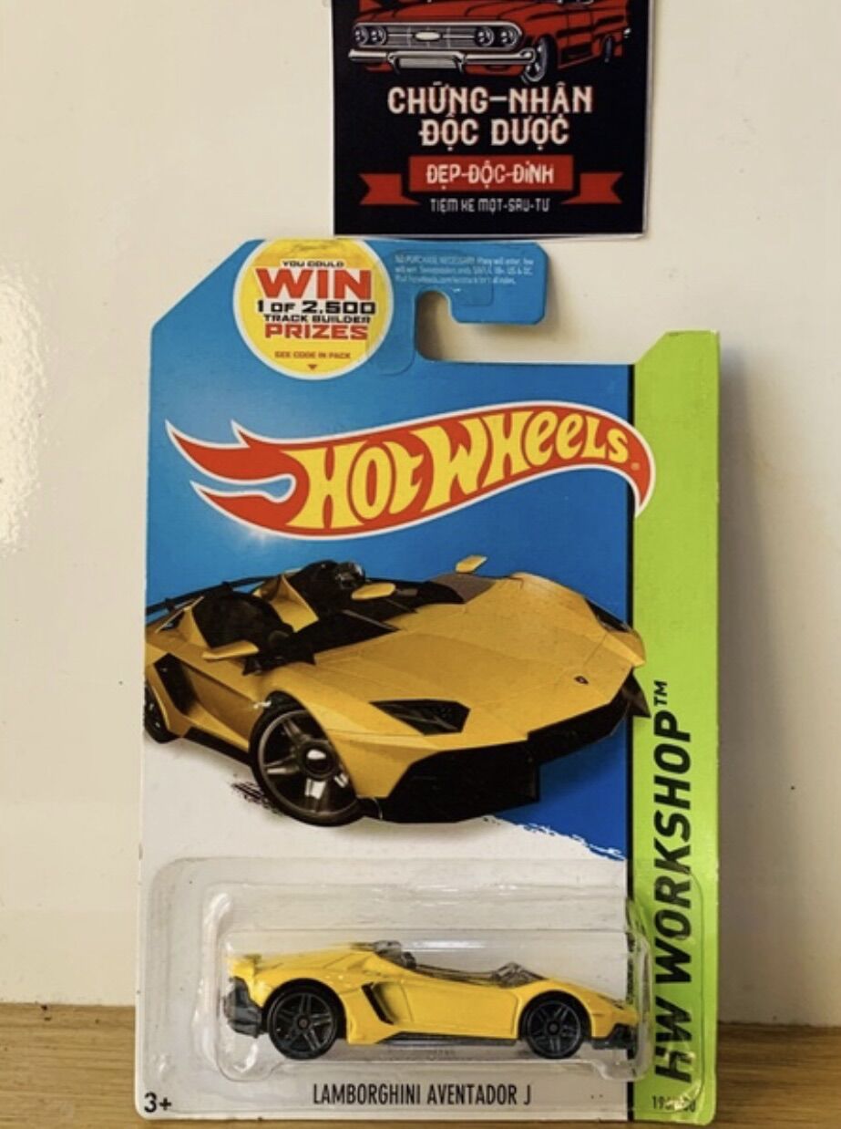 Hobby Store xe mô hình Hot Wheels Lamborghini Aventador các loại