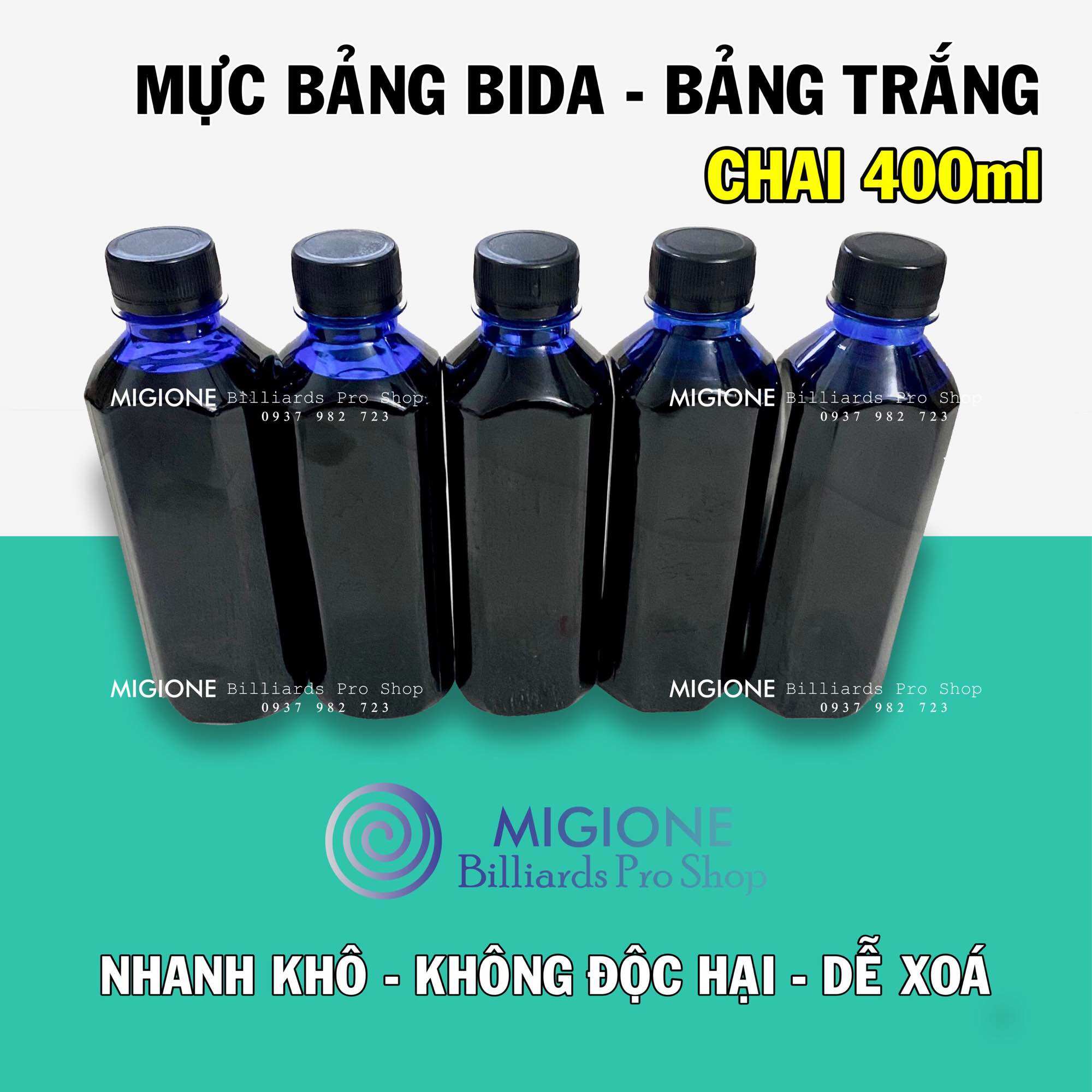 Mực bảng bida - bảng trắng