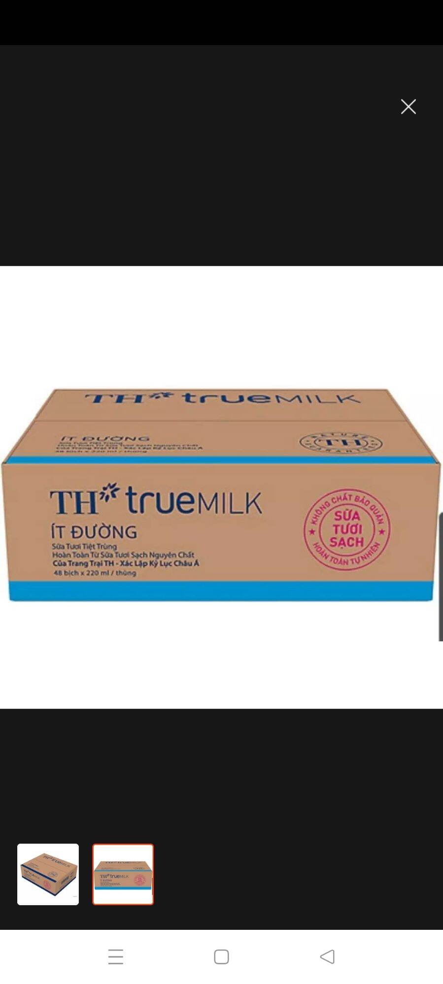 sữa Bịch TH True milk