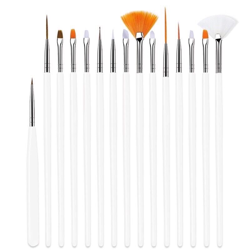 Bộ cọ 15 cây vẽ móng