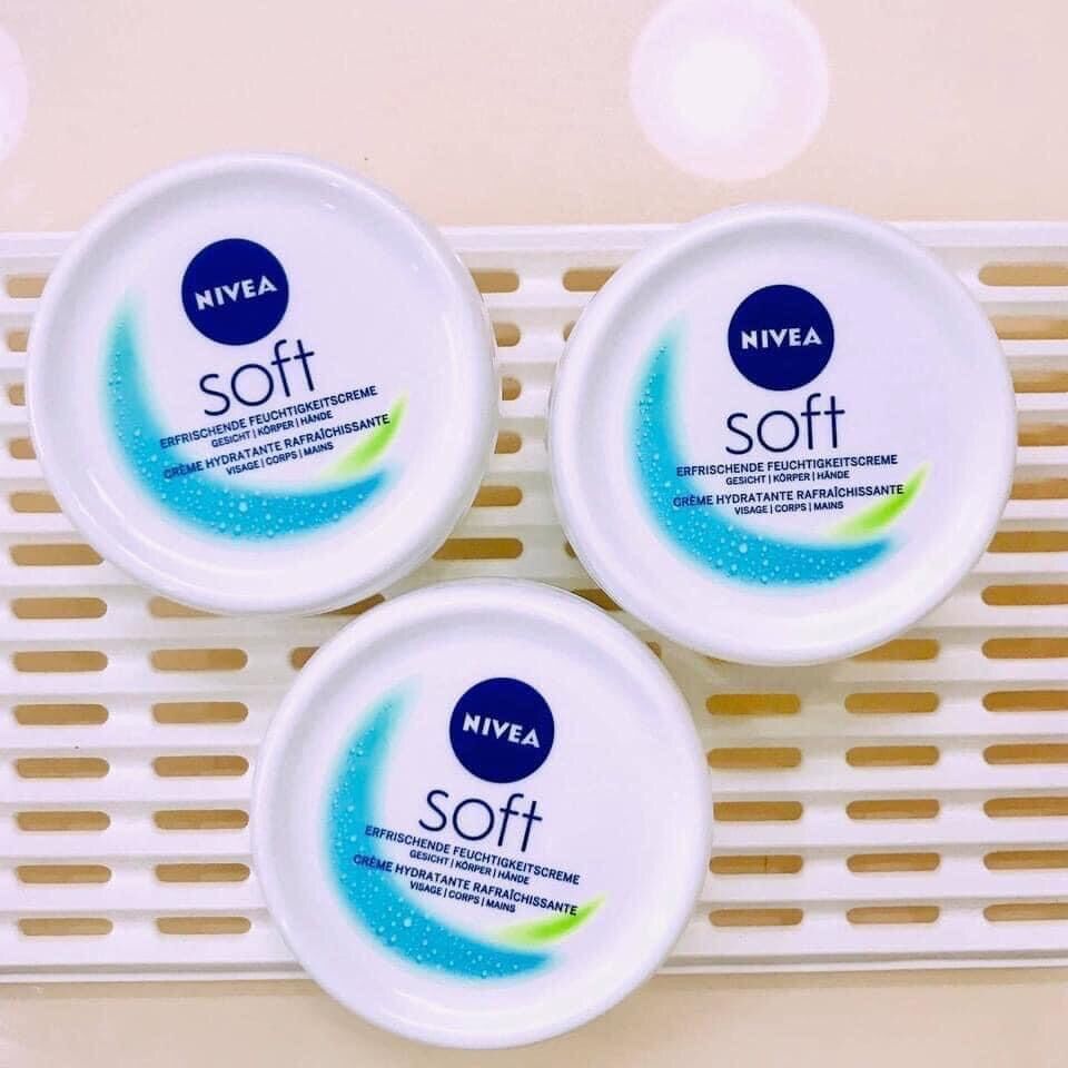 Kem nẻ Nivea Soft nội địa Đức 200ml