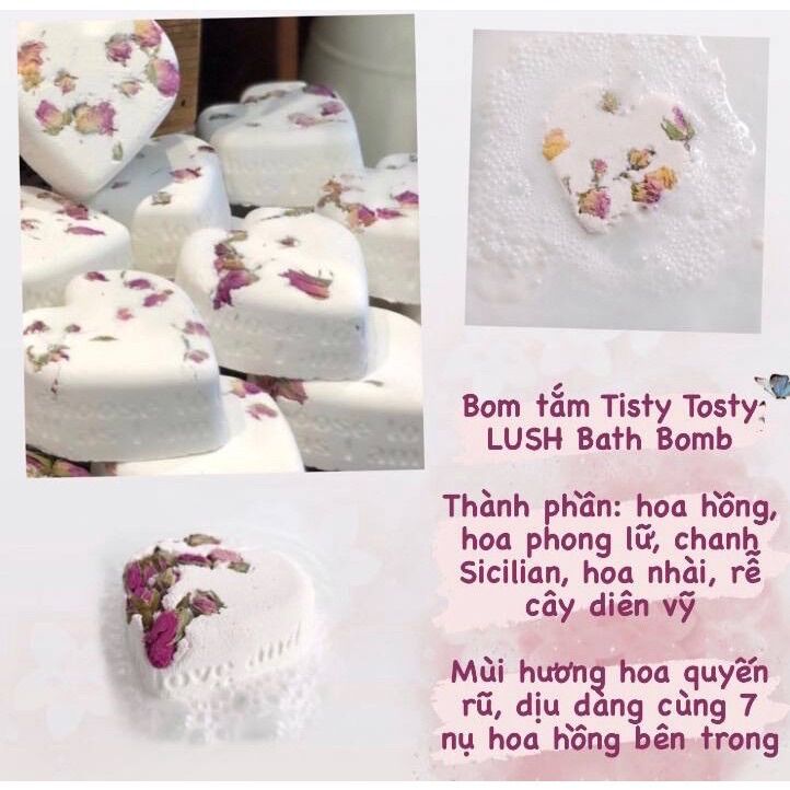 Bom tắm lush - tisty tosty bath bomb